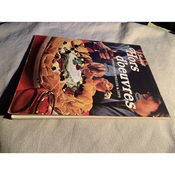 ‘82 SUNSET HORS D'OEUVRES Appetizers spreads & dips Softcover Cookbook 2nd Print - Picture 3 of 6